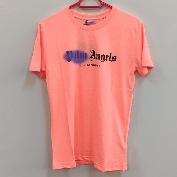 palm angels hoodie pink